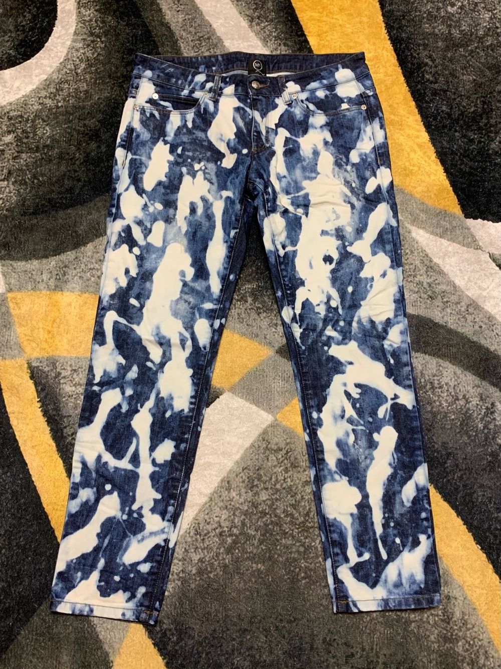 Alexander McQueen Jeans Acid Wash
